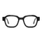 Jeff Optical / Black Acetate & Blue-Light Lens